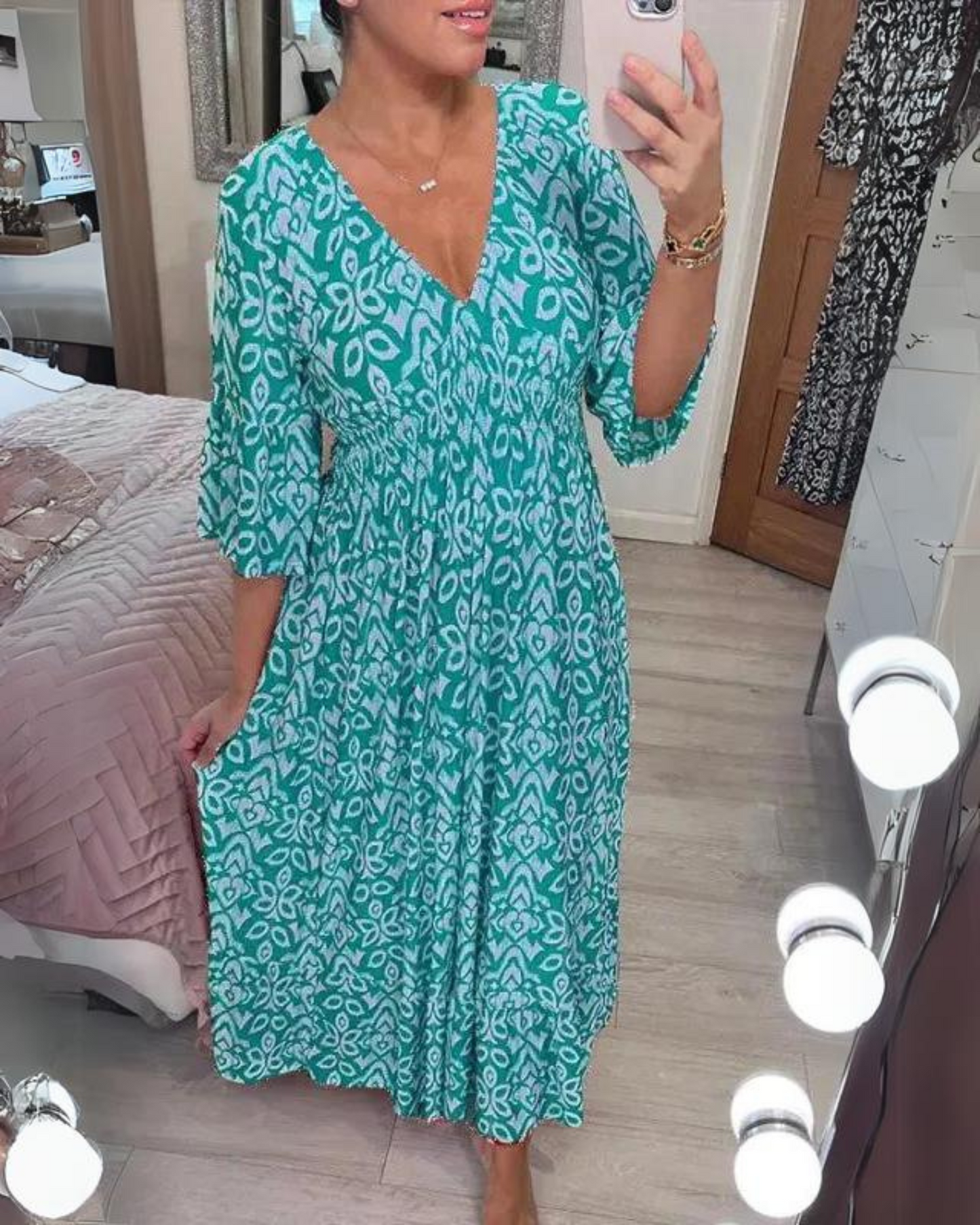 AIRE - Vestido Boho Elástico