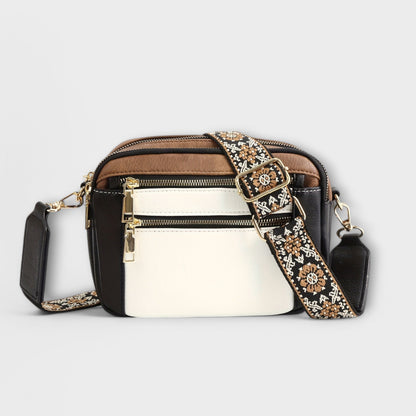 Bolso Cruzado de Cuero PU