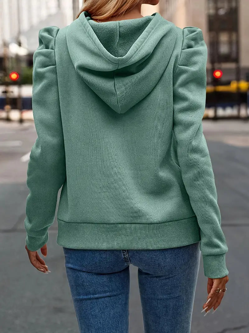 Nandita - Sudadera con Capucha de Manga Larga Transpirable