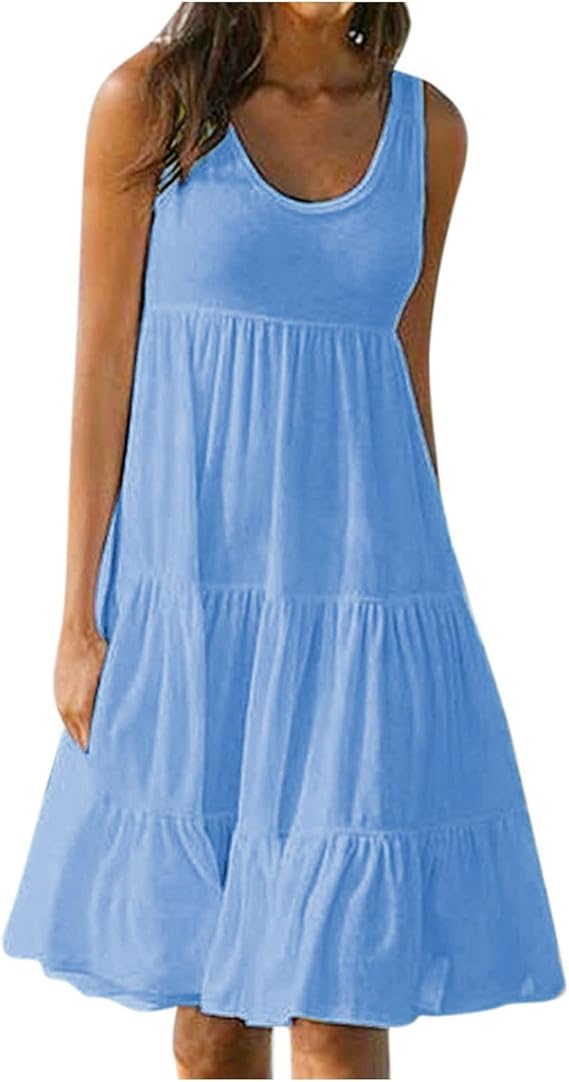 Layla™ - Vestido Mini Sin Mangas Boho