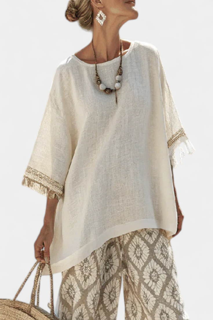 Alverra | Conjunto Sofisticado de Top y Pantalones Casual