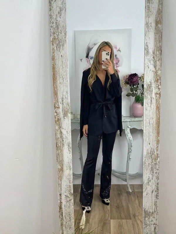 CALYRA – CONJUNTO DE TOP Y PANTALONES ULTRA-SUAVE PARA MÁXIMO CONFORT