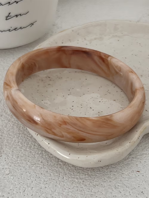 Pulsera de Mármol Étnica Vintage