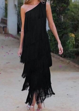 Anne | Vestido de un solo hombro