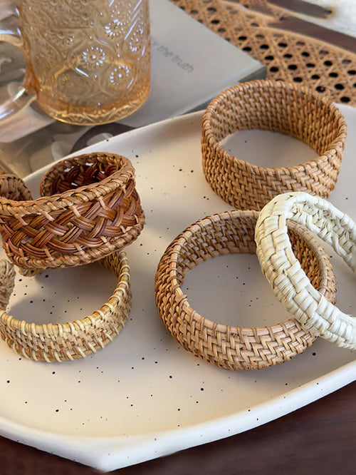 Pulsera de Ratán Trenzado