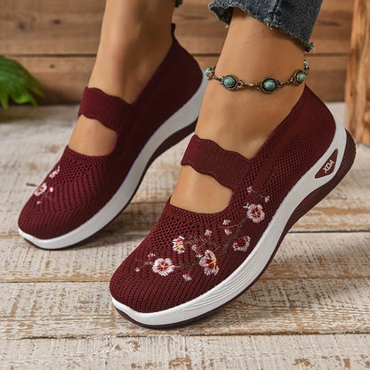 Gianna - Zapatillas Florales de Soporte