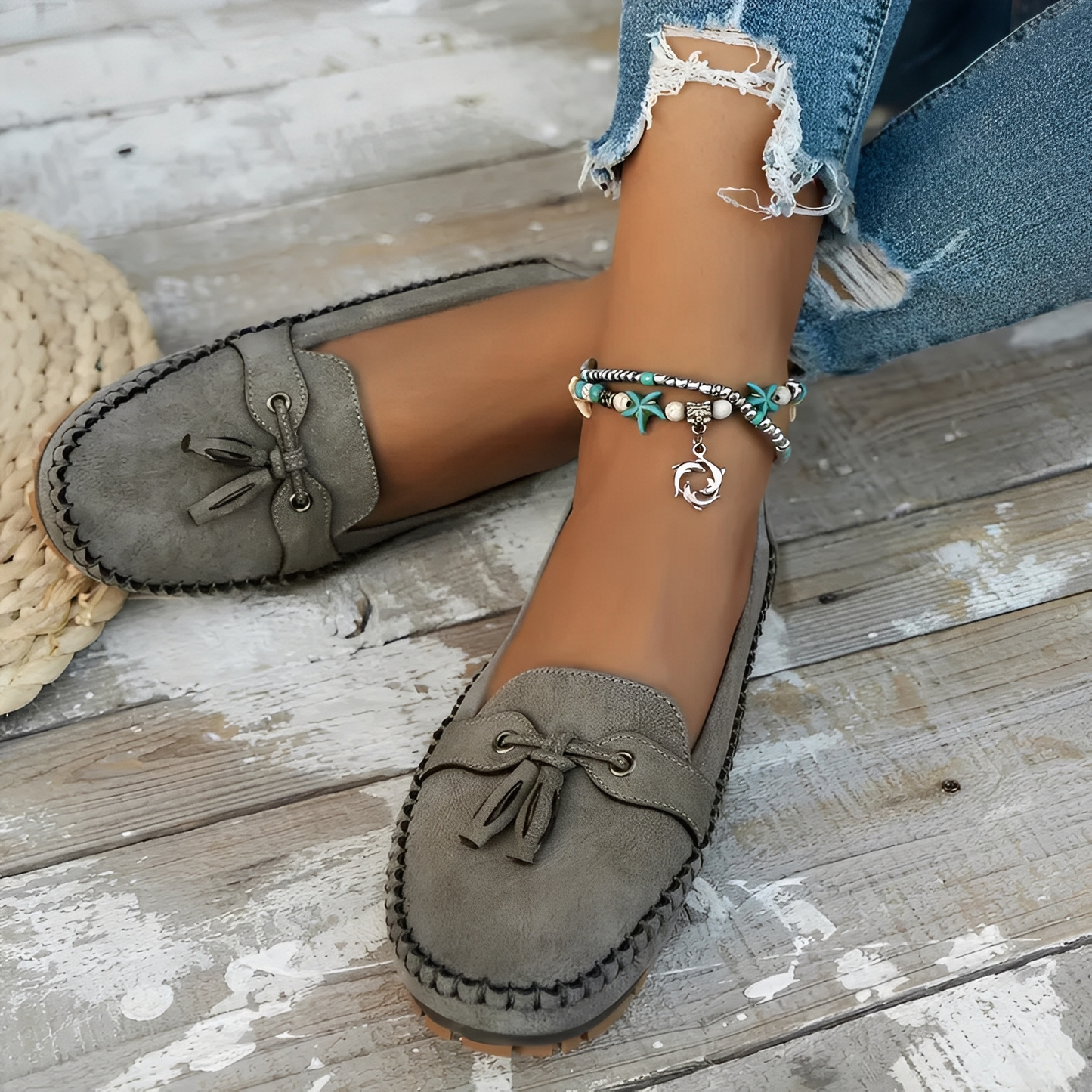 Annikae - Mocasines ortopédicos elegantes para mujeres