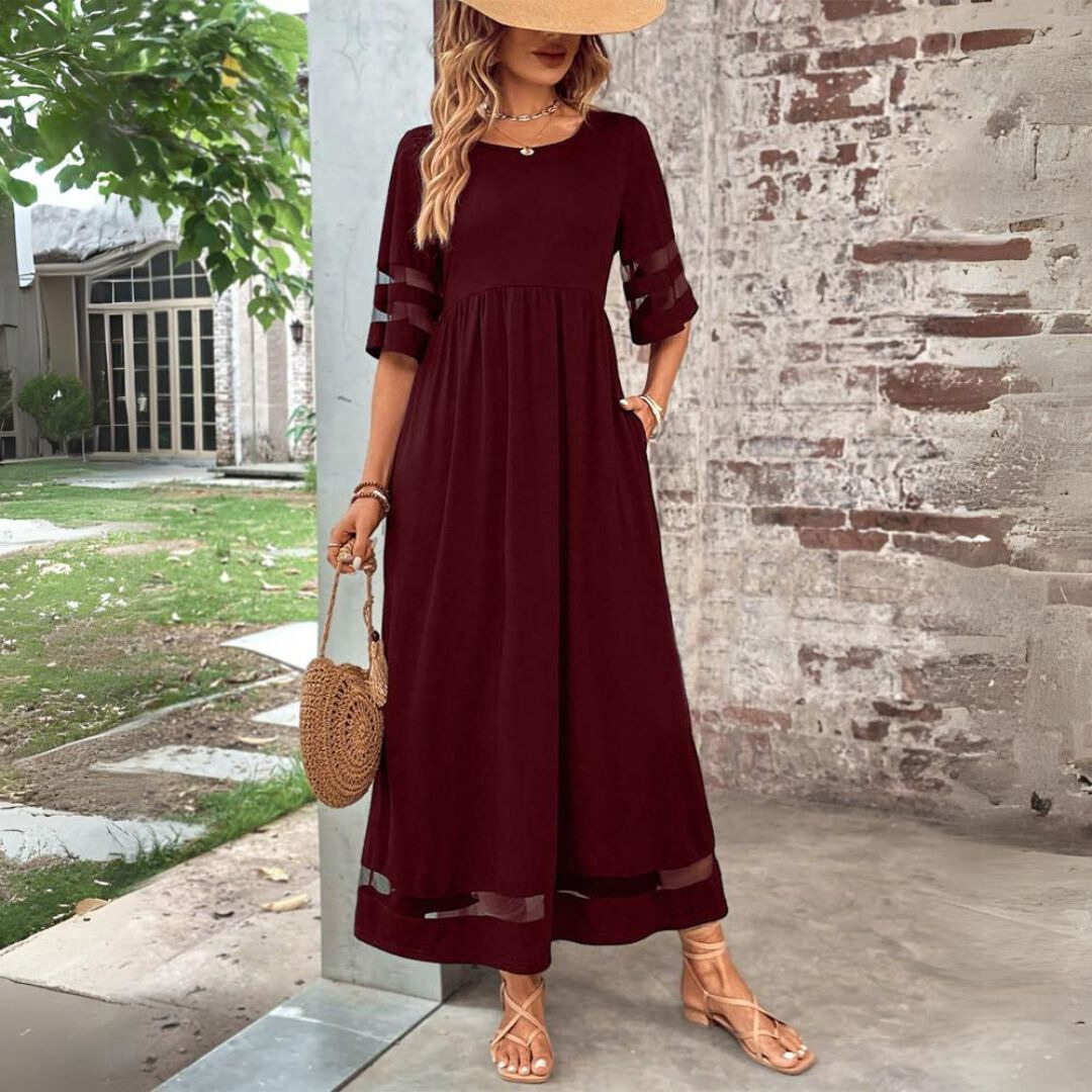 Aubrey™ - Vestido con Cobertura de Barriga