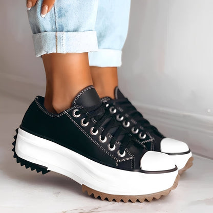Caitlyn - Zapatos elegantes con suela gruesa para mujer