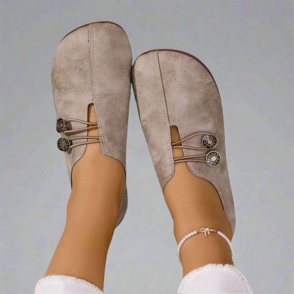 Kreszentia | Mocasines elaborados en suave piel de cabra ante