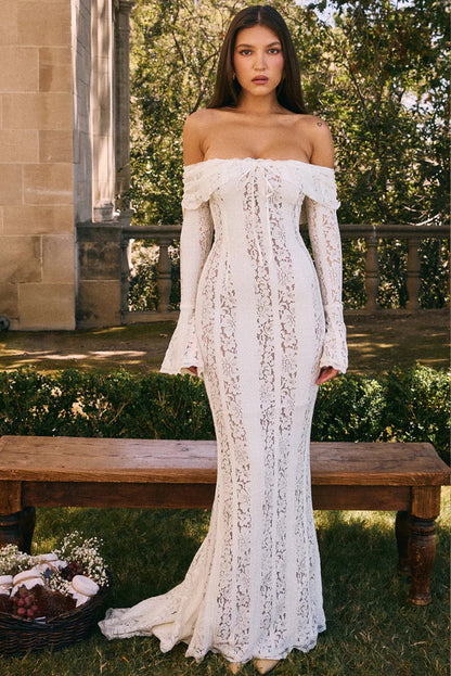 Georgetta | Vestido Maxi de Encaje