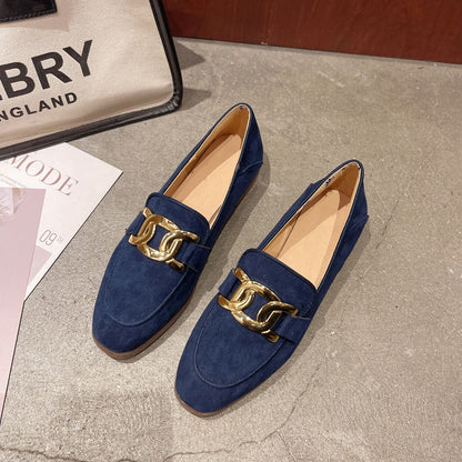 Alice - Clásicos, mocasines de ante para mujer