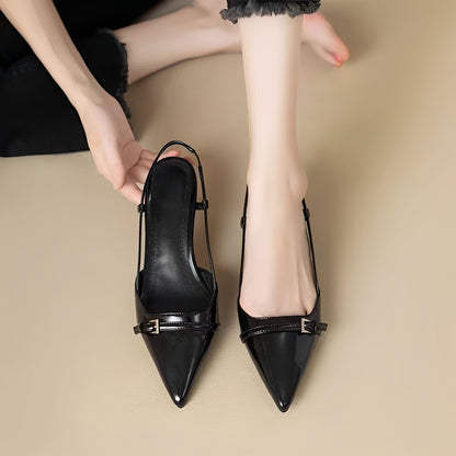 Alice - Zapatos de tacón clásicos con tacón vacío para mujeres