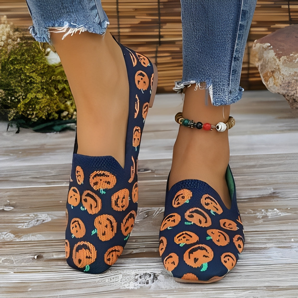 Joanna - Zapatillas casuales con suela antideslizante para mujeres