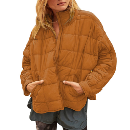 APRIL™ – Chaqueta Puffer Compacta y Ligera con Cremallera