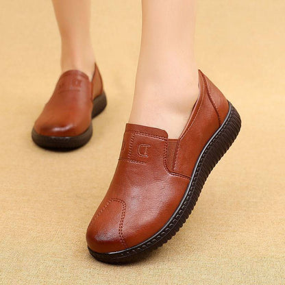 Mary - Elegantes Zapatos de Cuero Suave para Mujeres