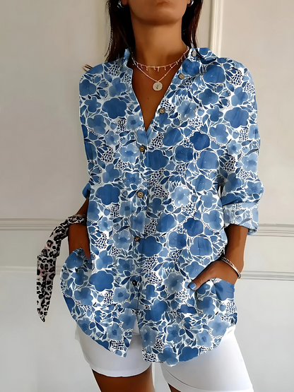 Yllona – Blusa Relaxed con Botones