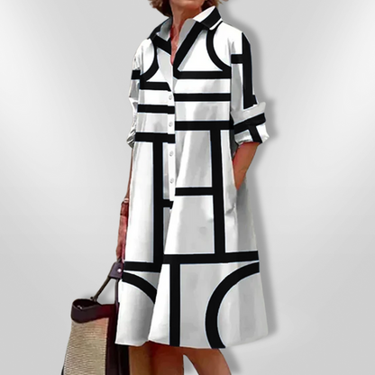 NYLA – VESTIDO MIDI CON BOLSILLOS PARA EL DÍA A DÍA