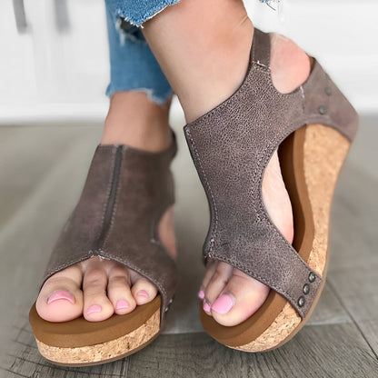 Elianna - Cómodas Sandalias de Cuero para Mujer