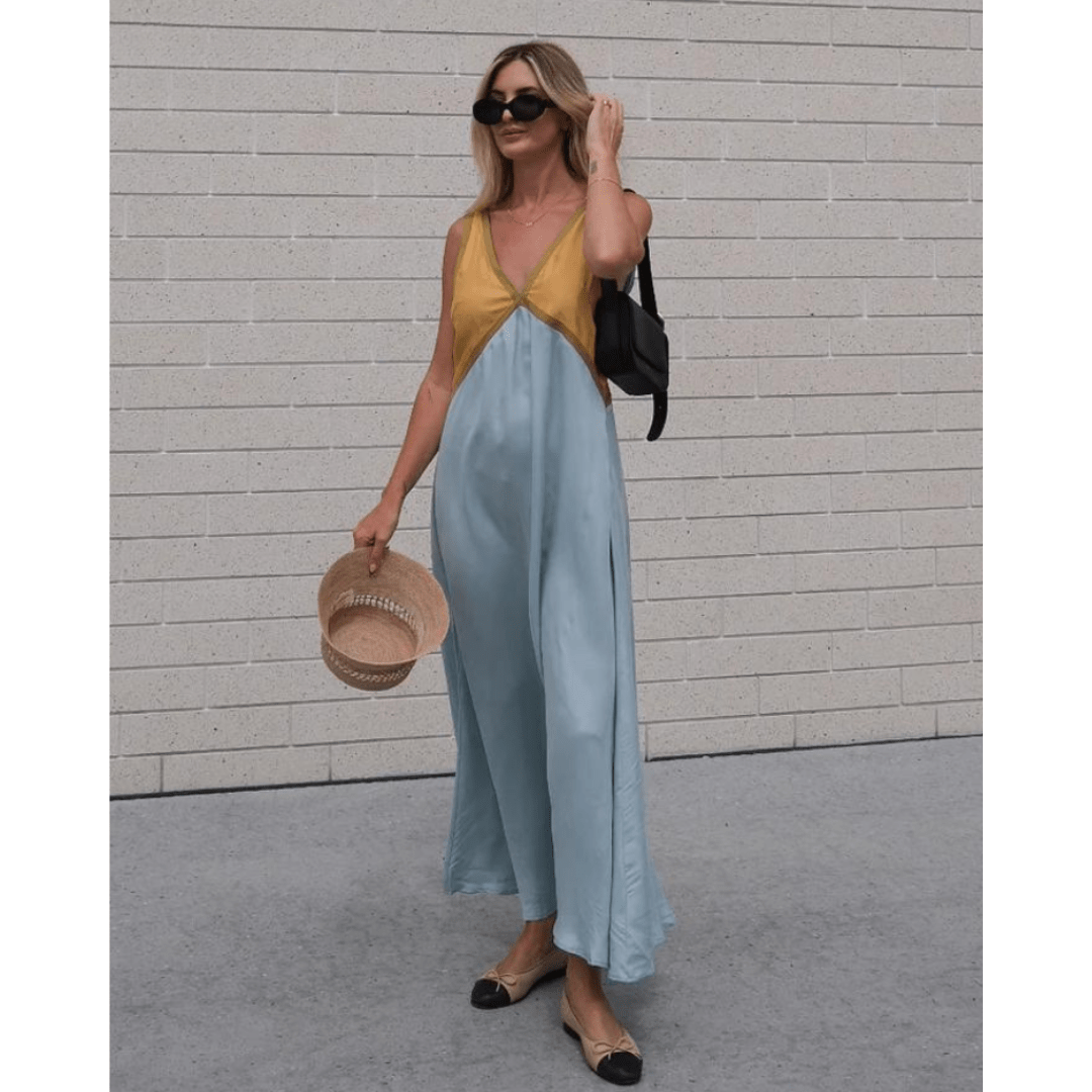 RENATA | VESTIDO DE CUELLO EN V