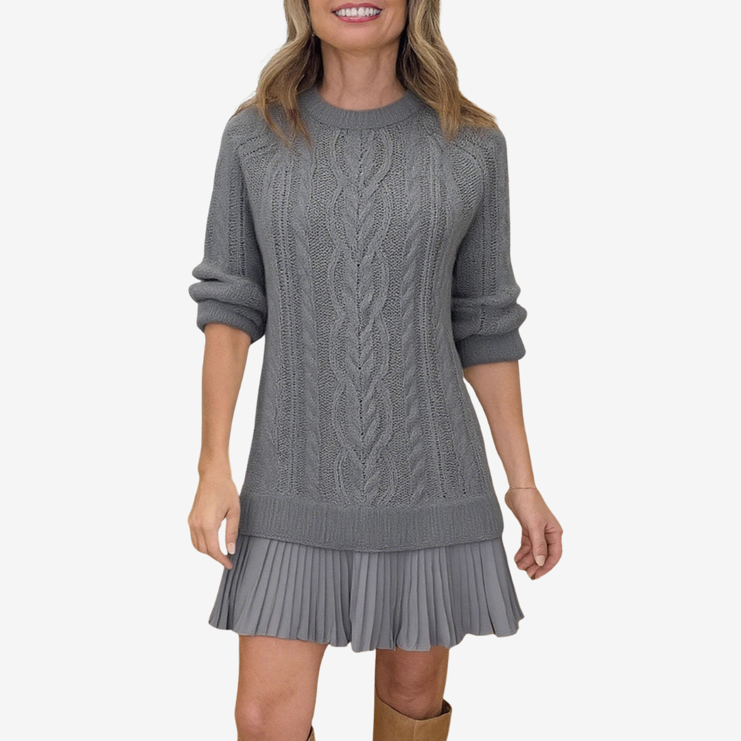 Gaëlle™ | Vestido Suéter Único