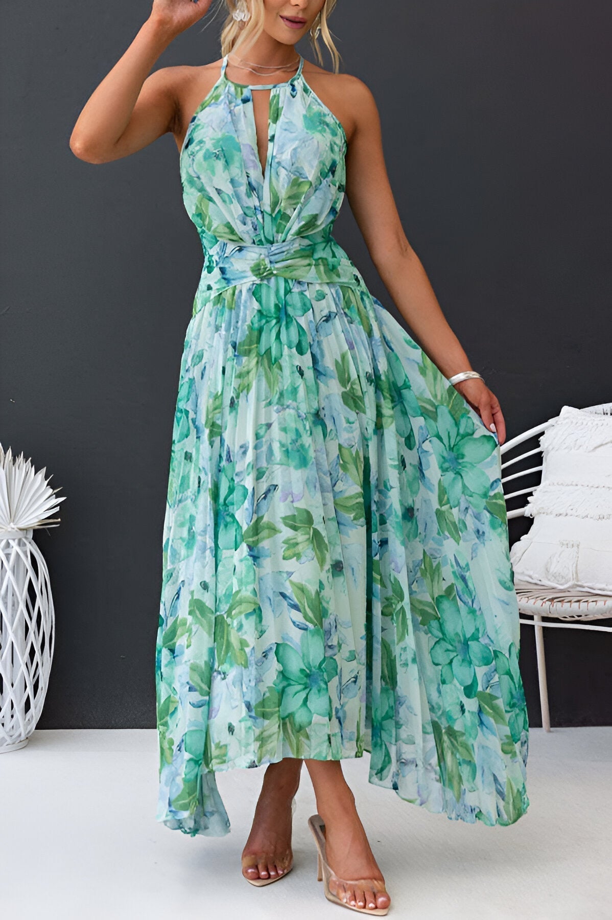 Valeria | Vestido Maxi de Elegancia Flotante