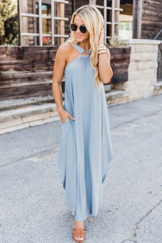 RENATA – VESTIDO MAXI HALTER