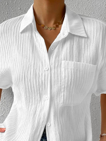 BLUSA CON CUELLO CLÁSICO ZAHRINA