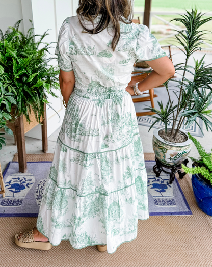 SAVANNAH – VESTIDO MAXI EN CAPAS DE ELEGANCIA INTEMPERAL