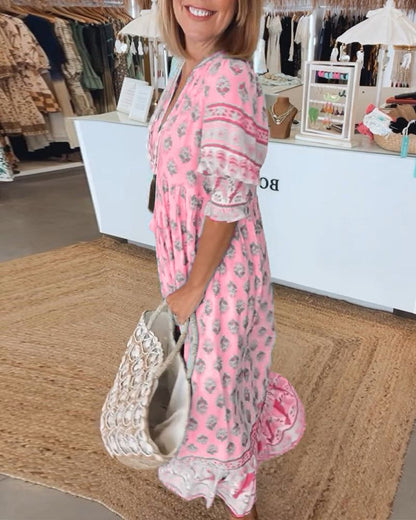Haley™ | Vestido Casual con Estampado