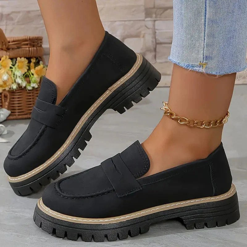 Pietra - Mocasines de Cuero Resistente