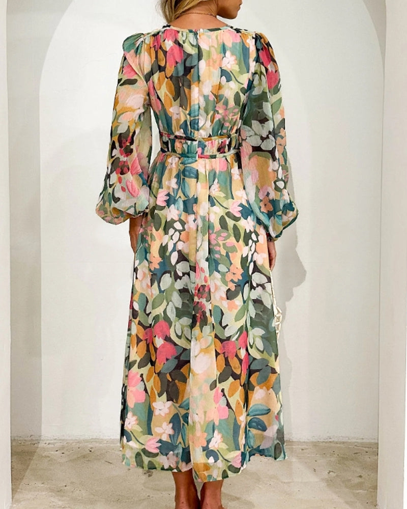 Lote | Vestido Floral Elegante