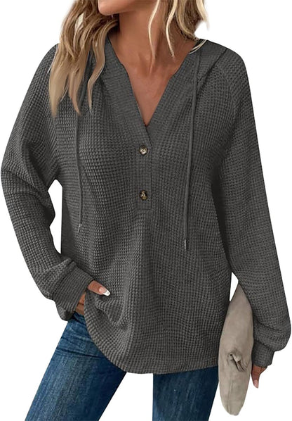 Zyrae™ | Sudadera V-Cuello Oversized