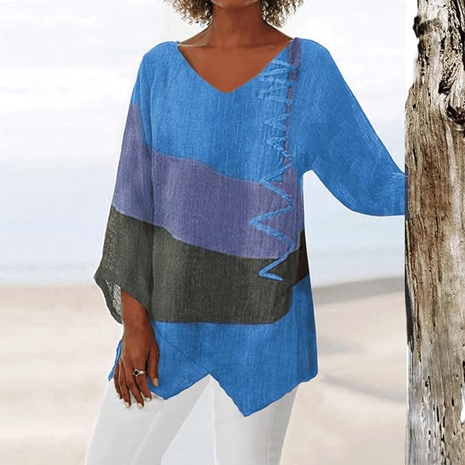 Lina™ - Blusa de Manga Larga Cómoda para el Día a Día