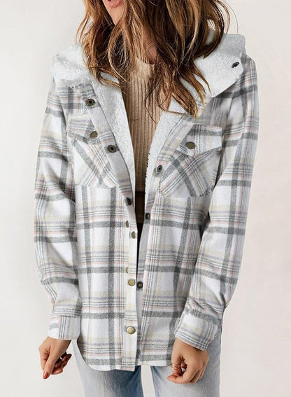 Chaqueta de Franela a Cuadros Elvessa