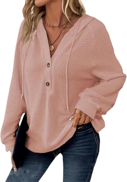 Zyrae™ | Sudadera V-Cuello Oversized