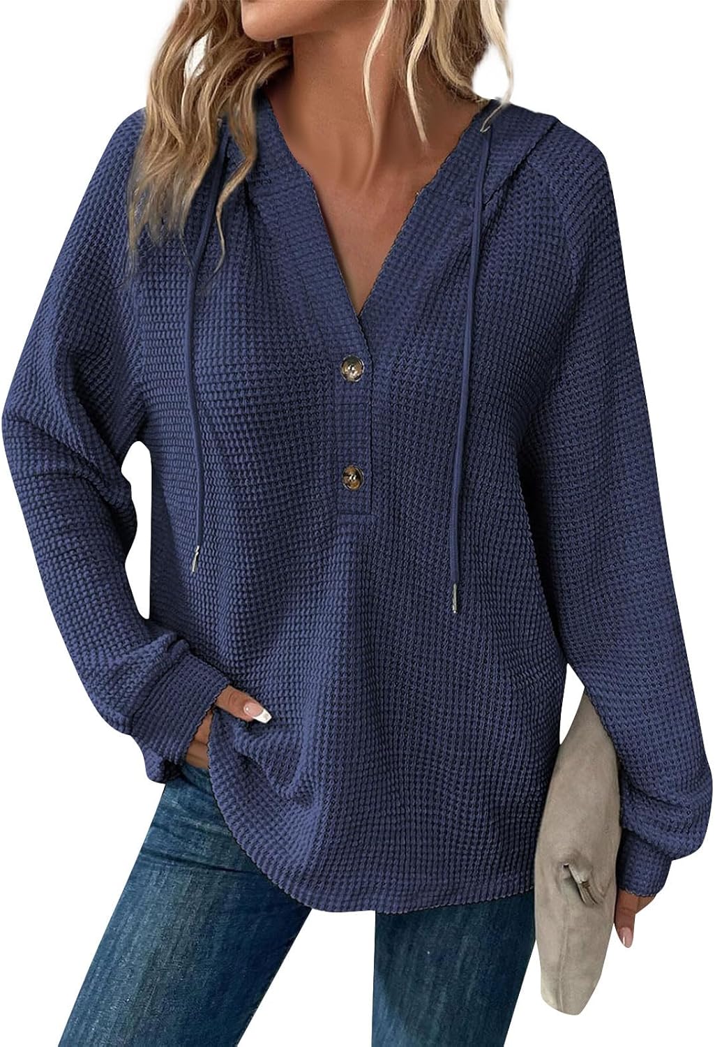 Zyrae™ | Sudadera V-Cuello Oversized