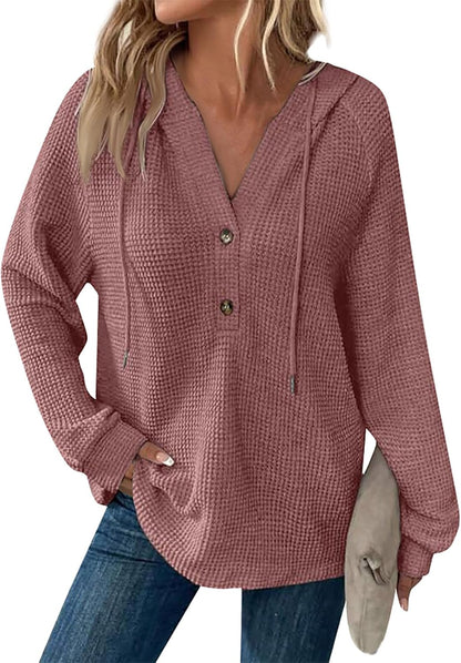 Zyrae™ | Sudadera V-Cuello Oversized