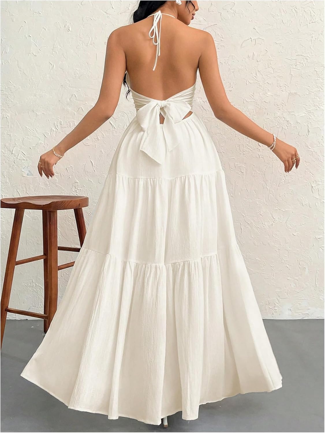 Vestido Maxi Fluido Elegante - Corte Afinante y Confortable