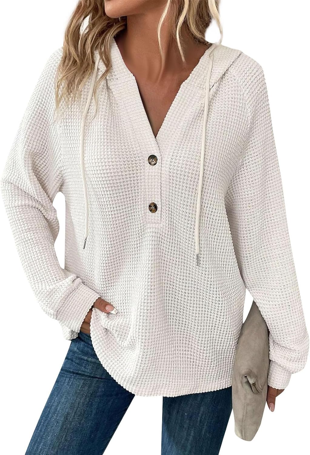 Zyrae™ | Sudadera V-Cuello Oversized
