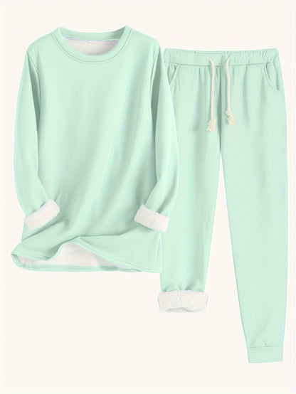 RILEY – CONJUNTO DE LOUNGE DE FELPA CÁLIDA