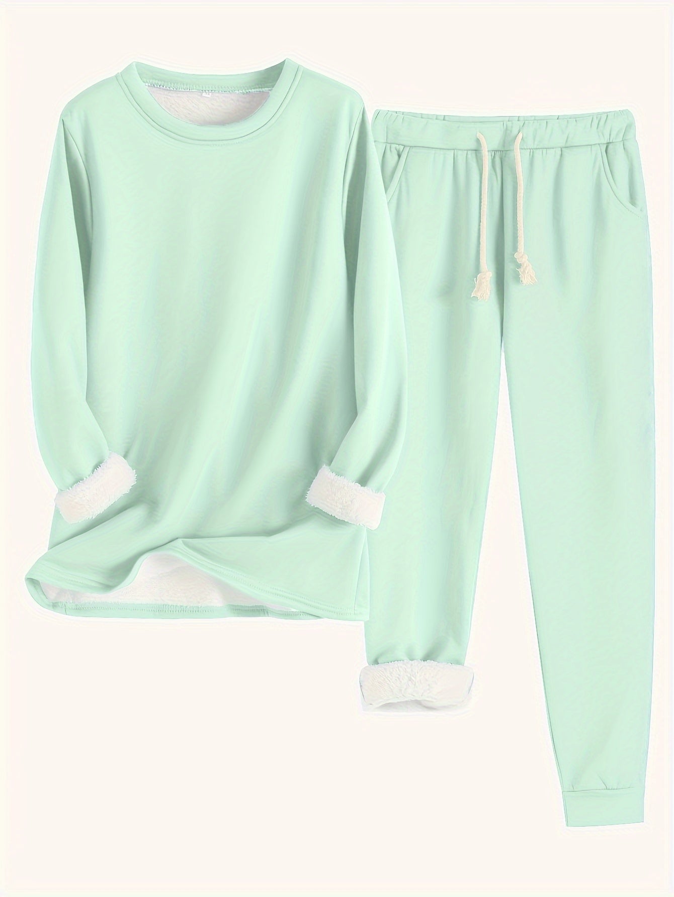 RILEY – CONJUNTO DE LOUNGE DE FELPA CON FORRO