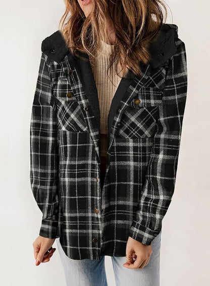 Chaqueta de Franela a Cuadros Elvessa