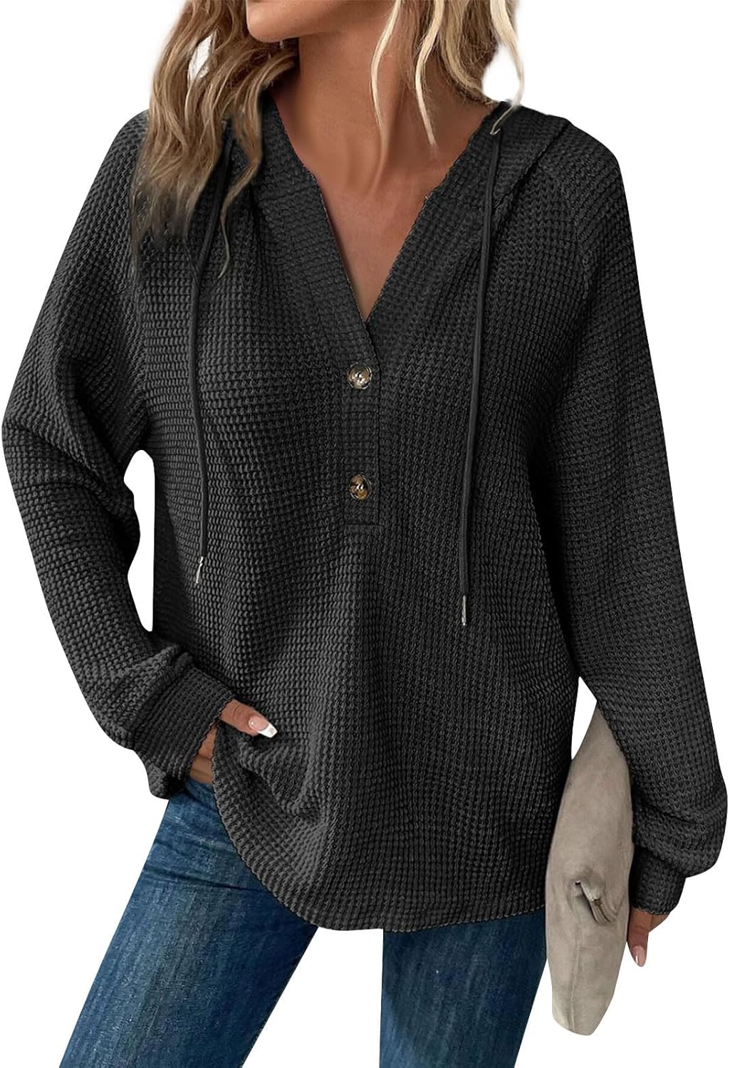 Zyrae™ | Sudadera V-Cuello Oversized