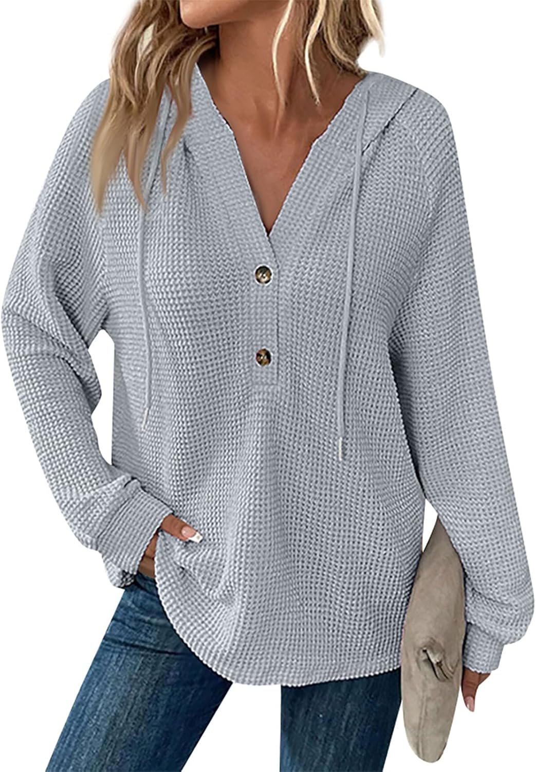 Zyrae™ | Sudadera V-Cuello Oversized
