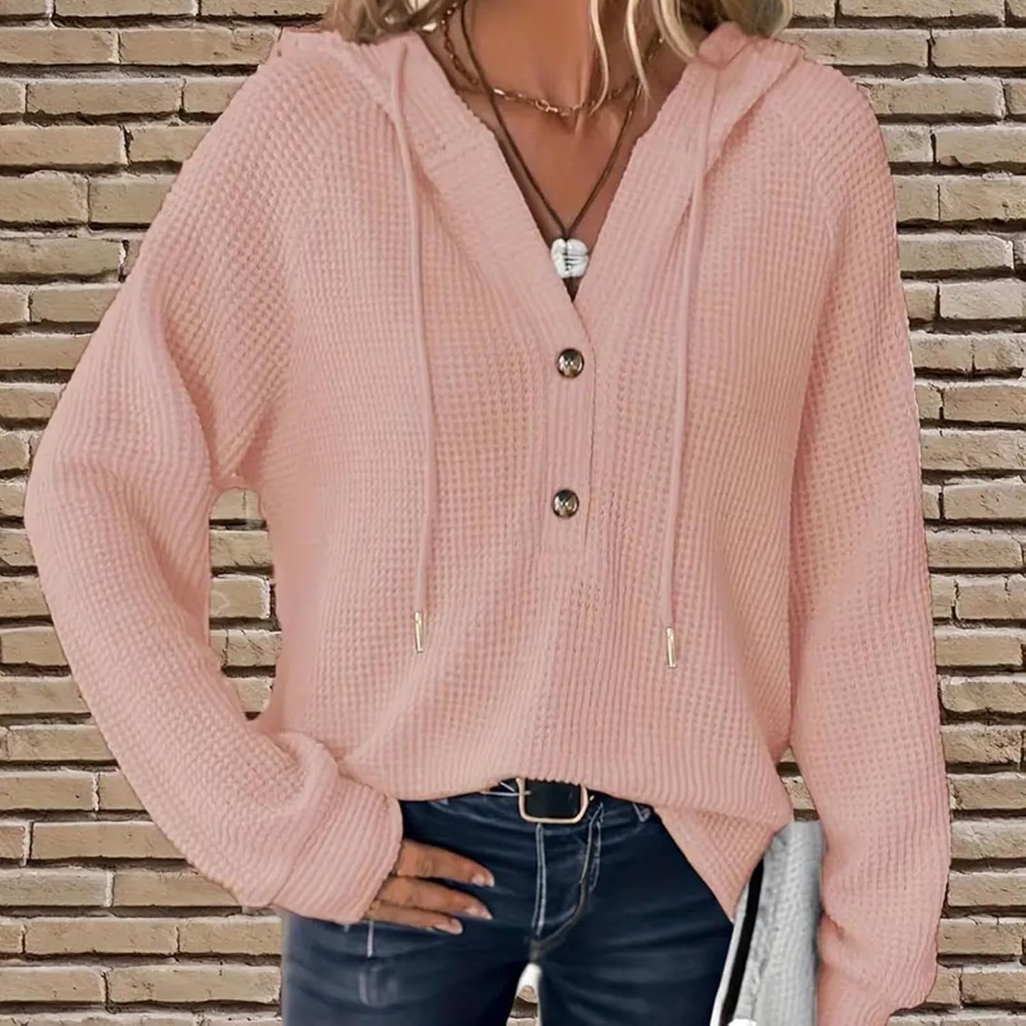 Zyrae™ | Sudadera V-Cuello Oversized