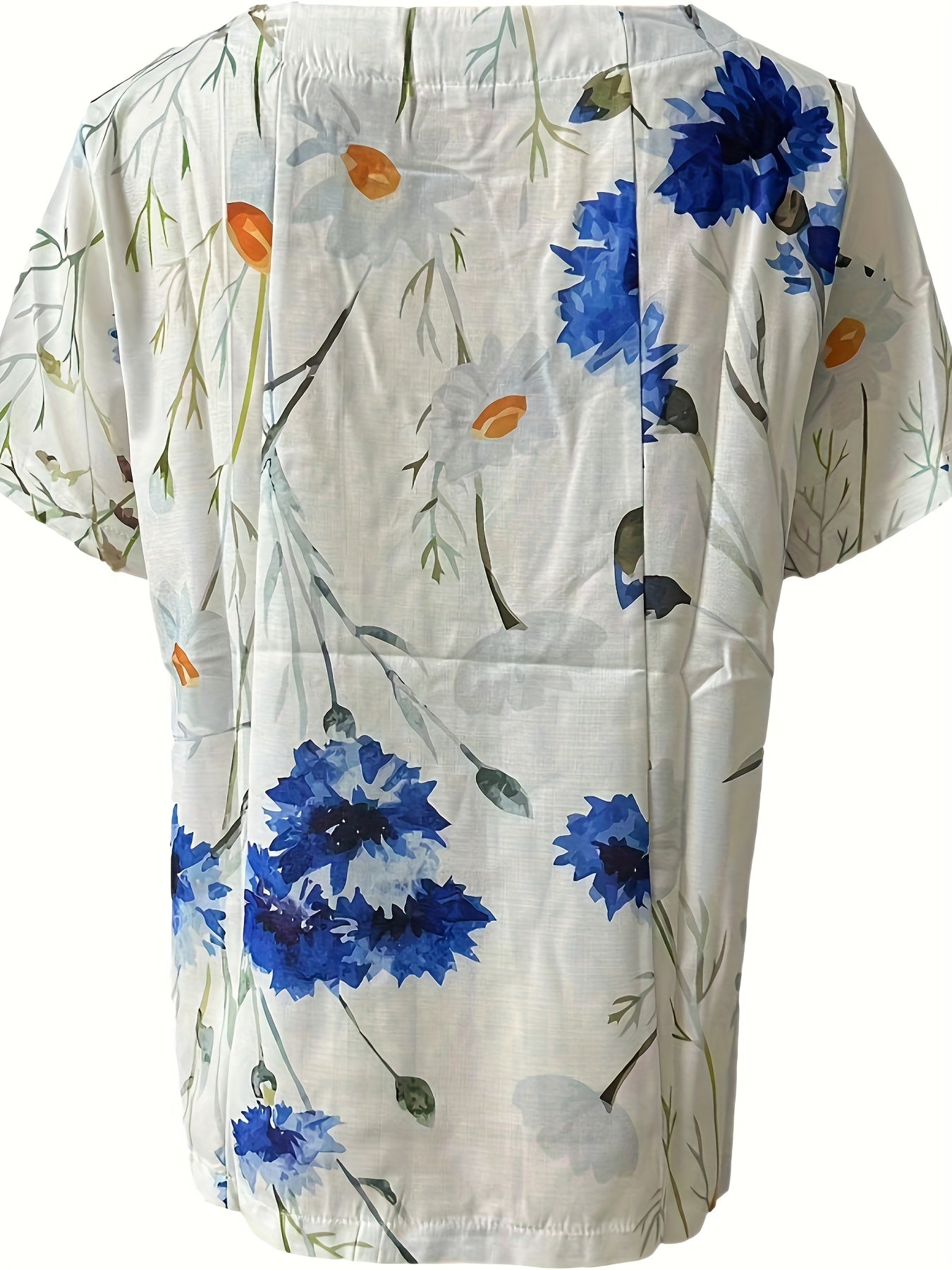 Sienna – Blusa con Detalle de Botones Florales