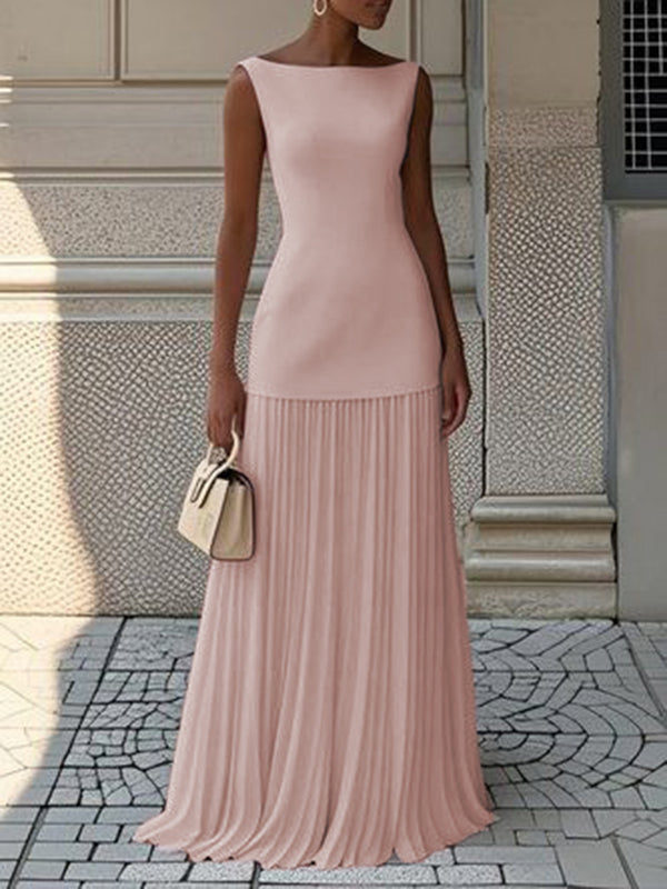 JULIET – VESTIDO MAXI SIN MANGAS DE ELEGANCIA INTEMporal