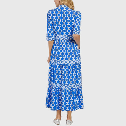 Juliette | Vestido Midi de Cadena Elegante