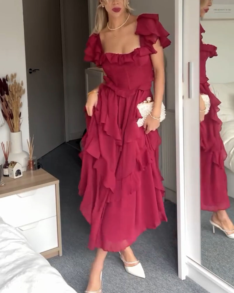 Margarette - Vestido con Volantes